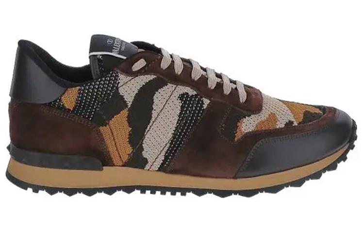Valentino Leather Sneaker 'Brown Black' 圖 2