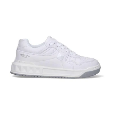 Valentino Leather Sneakers 'White'