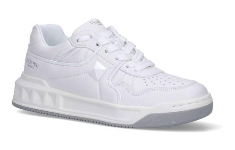 Valentino Leather Sneakers 'White' 圖 2