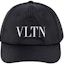 Buy Topi Baseball Valentino Letter Logo Unisex Gaya Pasangan Warna Hitam XY2HDA10QYK-0NI