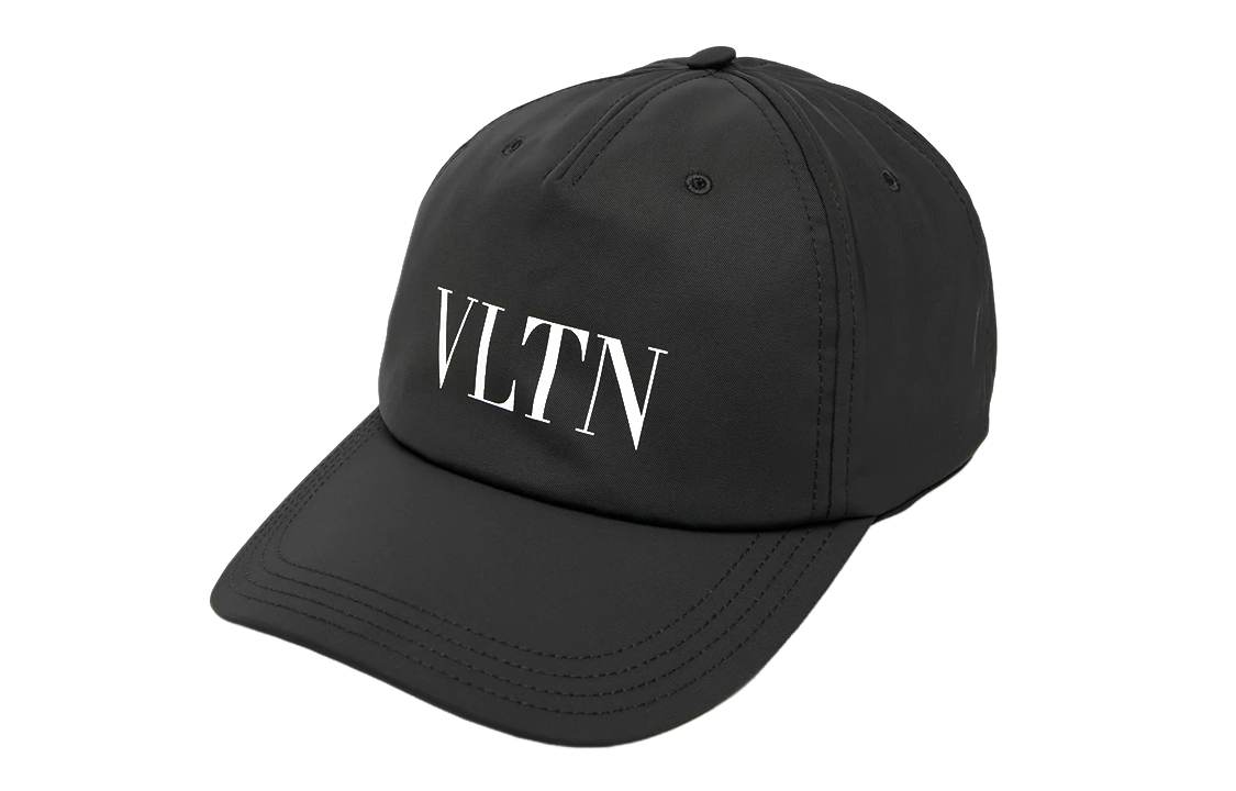 Purchase Topi Baseball Valentino Letter Logo Unisex Gaya Pasangan Warna Hitam XY2HDA10QYK-0NI