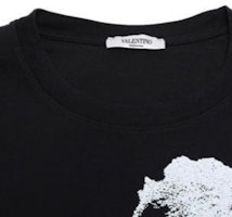 瓦伦蒂诺字母印花黑色圆领T恤 RV3MG00VWTY0NO Purchase 瓦伦蒂诺字母印花黑色圆领T恤 RV3MG00VWTY0NO