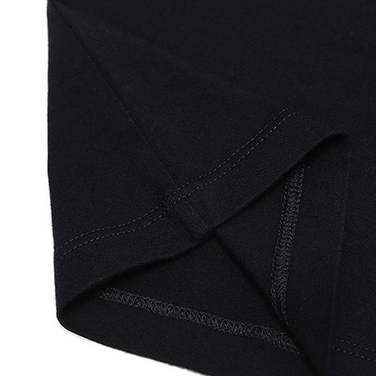 Cheap 발렌티노 레터 프린트 크루넥 티셔츠 블랙 RV3MG00VWTY0NO