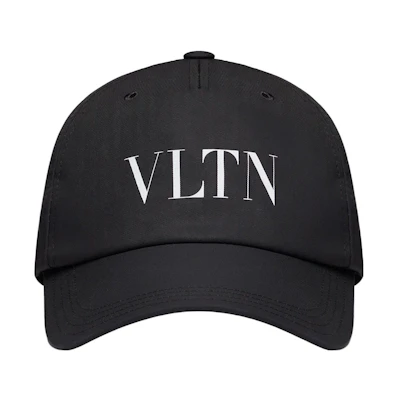 Valentino Letter Print Nylon Baseball Cap for Men. 1Y2HDA10QYK0NI