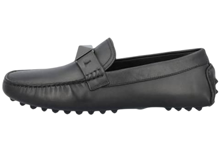 Valentino Loafer 'Black Fashion Slip-On'