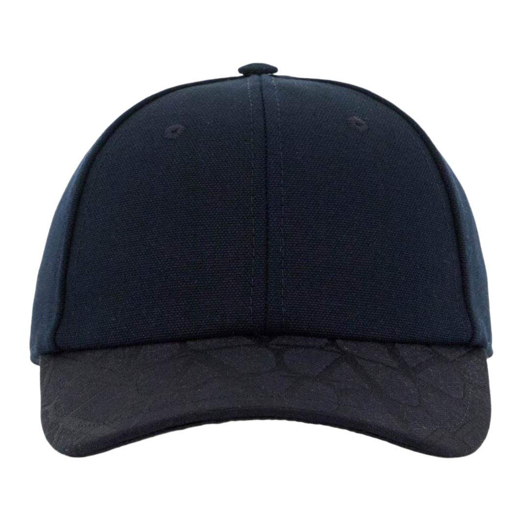 Valentino Logo Cotton Baseball Cap Black for Men. YHDA42MKV