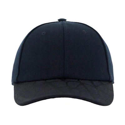 Valentino Logo Cotton Baseball Cap Black for Men. YHDA42MKV
