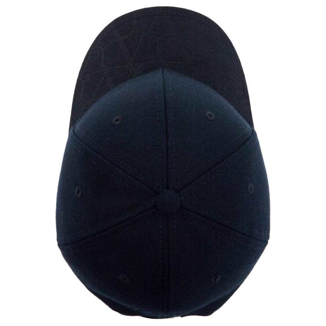 Purchase ヴァレンティノ ロゴ コットン ベースボールキャップ ブラック メンズ. YHDA42MKV