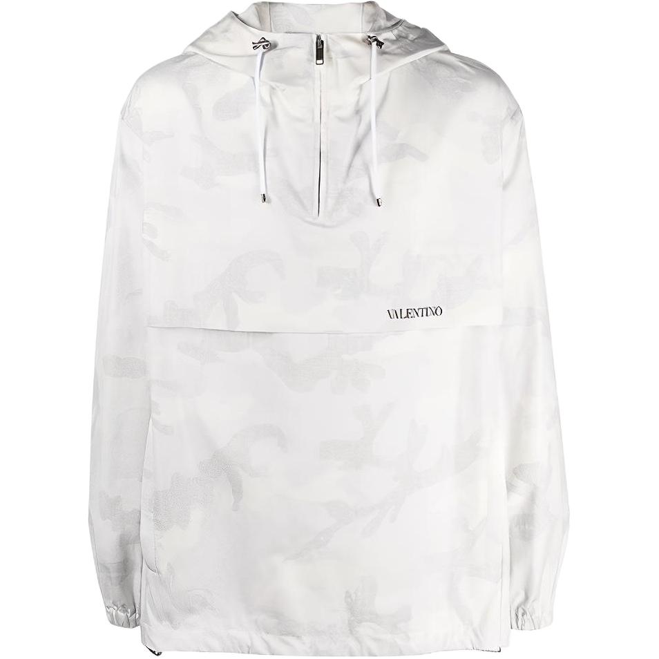 Valentino Logo Letter Print White Sweatshirt WV3CJG407N5M53