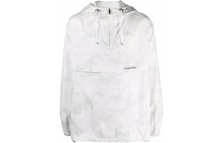 Order Valentino Logo Letter Print Sweatshirt Putih WV3CJG407N5M53