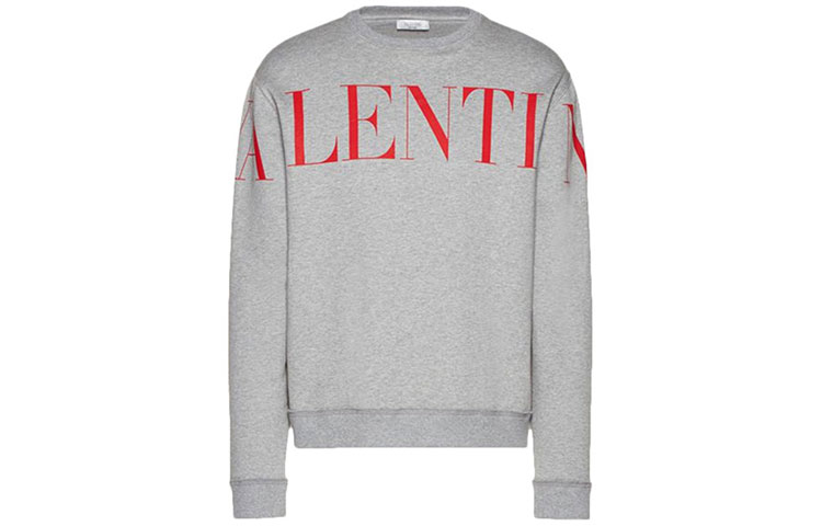 Valentino Logo Sweatshirt Gray SV3MF05N5FPKVM