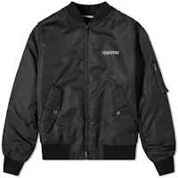 Valentino Long Sleeve Jacket with Letter Logo Design WV3CIF142KP0NO Valentino Long Sleeve Jacket with Letter Logo Design WV3CIF142KP0NO