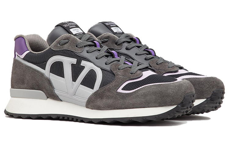 Valentino Low-Top Sneaker 'Grey Fashion Lace-Up' 圖 2