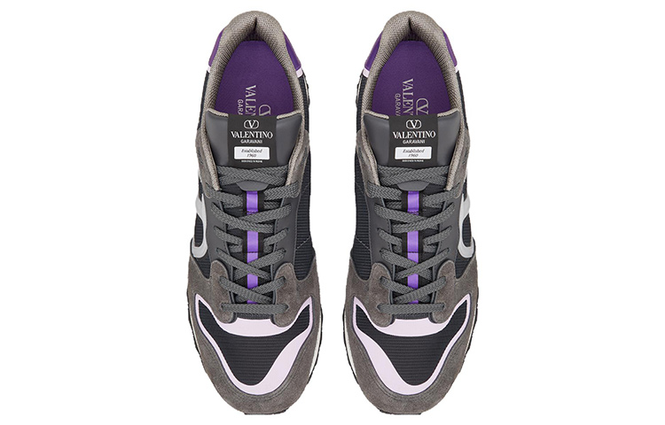 Valentino Low-Top Sneaker 'Grey Fashion Lace-Up' 圖 3