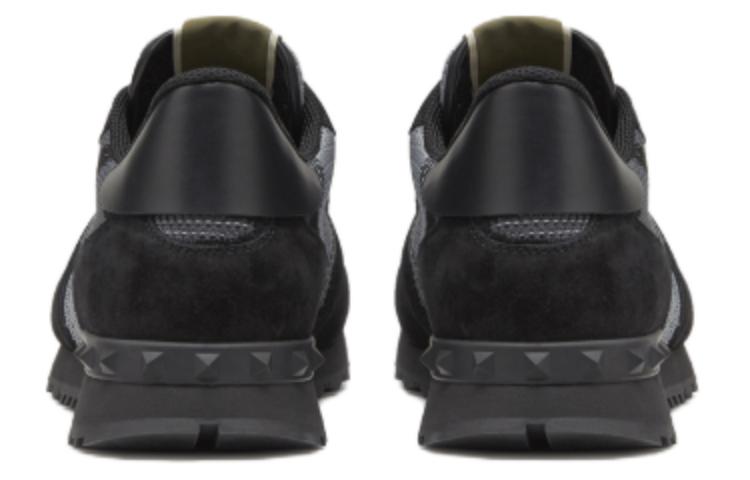 Valentino Low-Top Sneakers 'Black Fabric' 圖 4