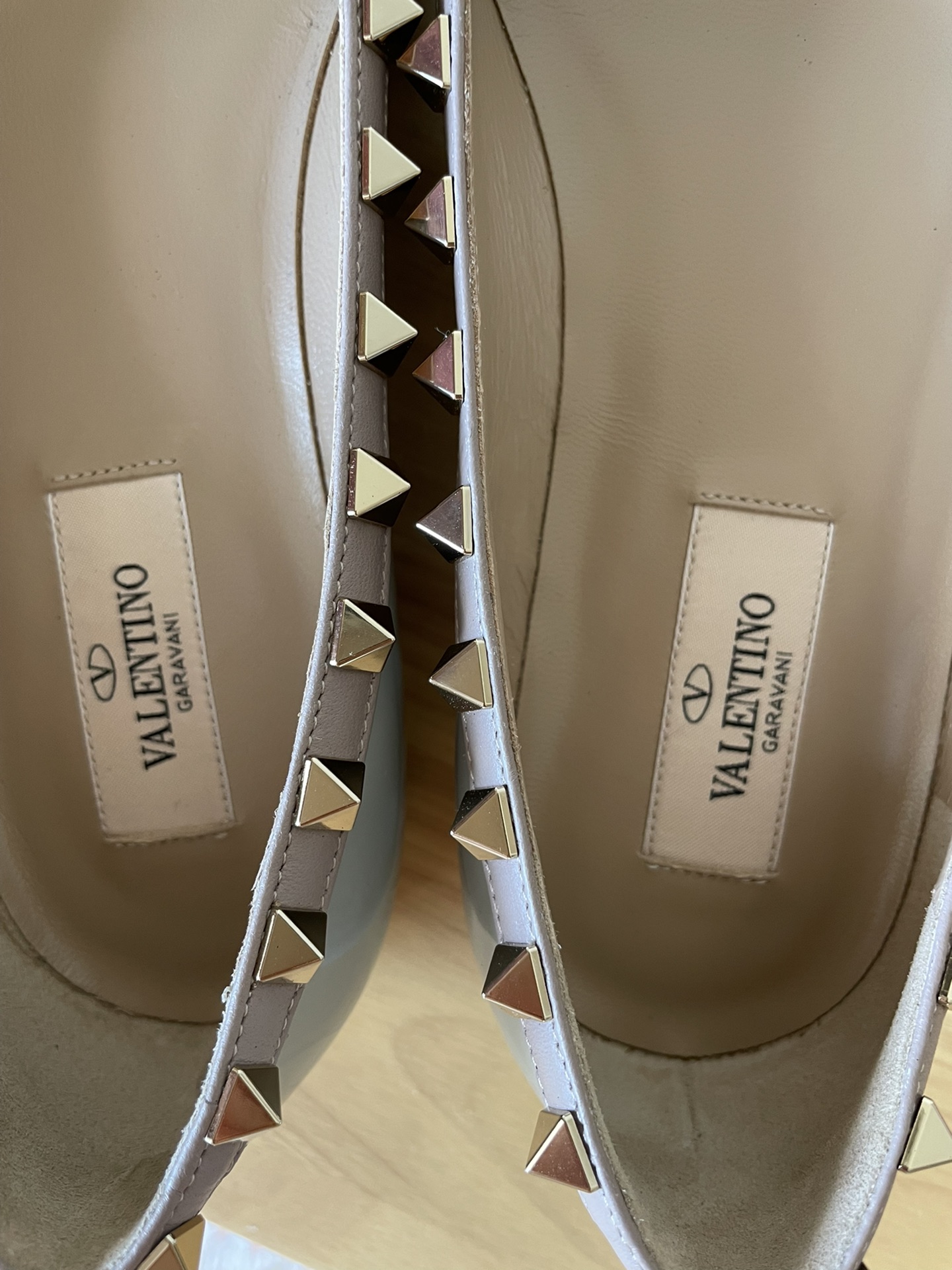 Valentino Low-Top Sneakers 'Smog Blue Stud' 圖 2