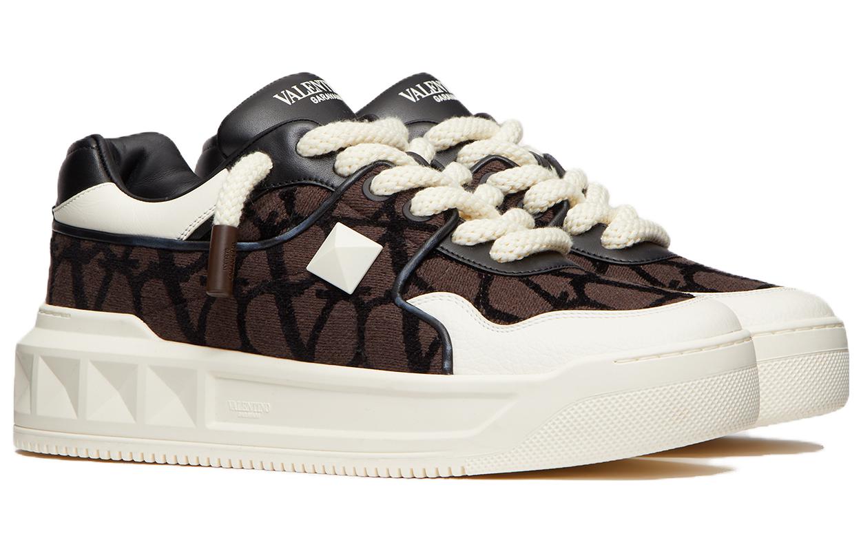 Lookbook ヴァレンティノ シンプル ブラウン ローカット 3Y2S0G37IFFKDC