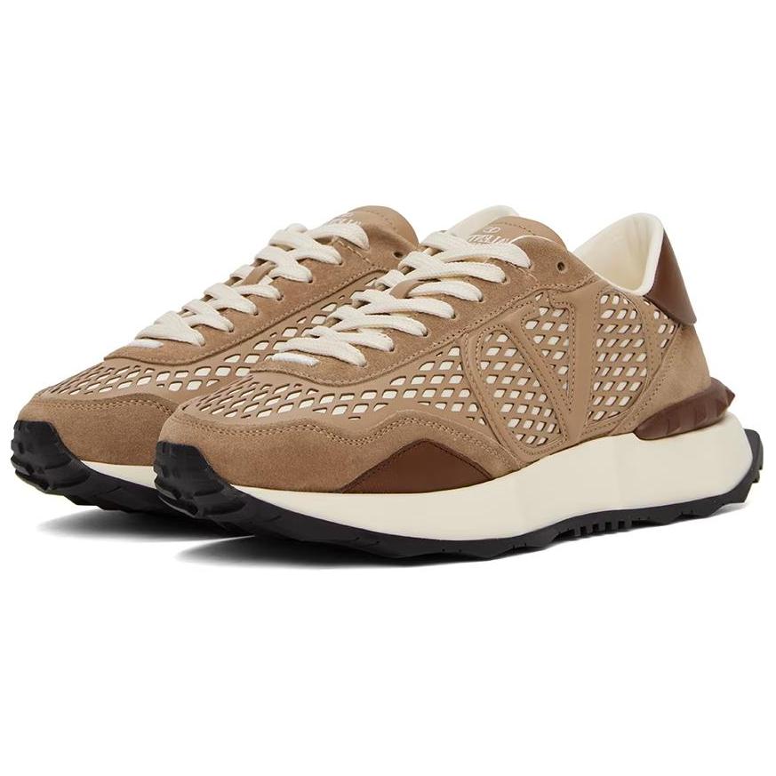 Valentino Low Top Lace-Up 'Camel' 圖 3