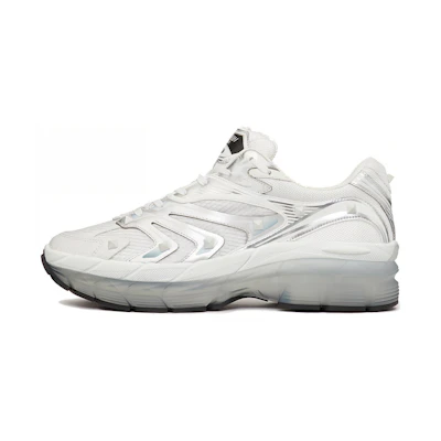 Valentino Low Top Lace-Up 'Silver White'