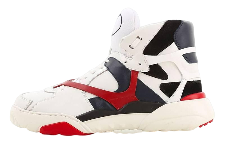 Valentino Made One Contrast Overlay High 'White Red' PY2S0A45-FRR-13B