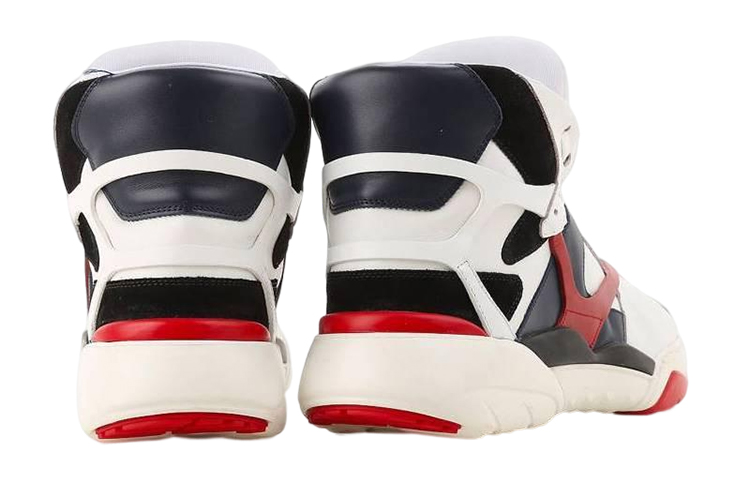 Shop Valentino Made One High Overlay Kontras 'Putih Merah' PY2S0A45-FRR-13B