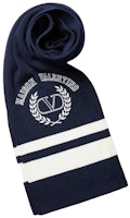 Valentino Maison Logo Embroidered Comfortable Warm Scarf for Men. 1Y2ET00QTTXAF9 Valentino Maison Logo Embroidered Comfortable Warm Scarf for Men. 1Y2ET00QTTXAF9