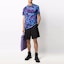 Lookbook Valentino Kaos Biru Tua Logo Multicolor - Fashion Tee XV3MG10V85TN36