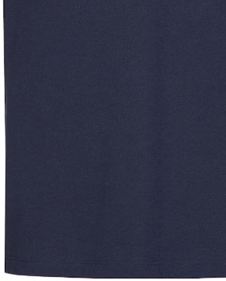 Valentino Navy Blue Solid Logo Relaxed Fit Polo Shirt for Men. 4V3MH03C9WP-598 Cheap Valentino Navy Blue Solid Logo Relaxed Fit Polo Shirt for Men. 4V3MH03C9WP-598