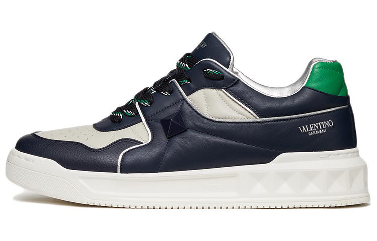 Valentino One Stud Low 'Blue White Green' 1Y2S0E71QEE6SJ