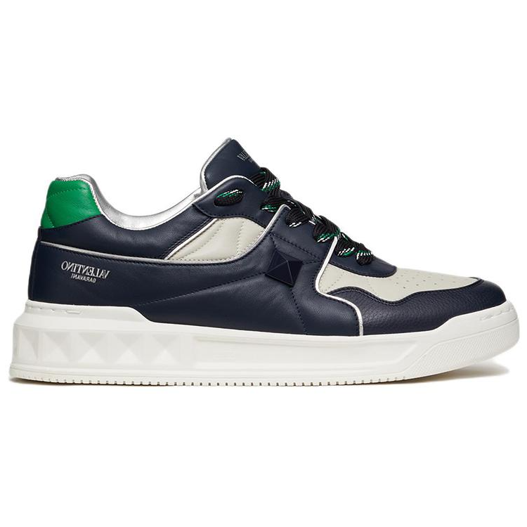 Order Valentino One Stud Rendah 'Biru Putih Hijau' 1Y2S0E71QEE6SJ