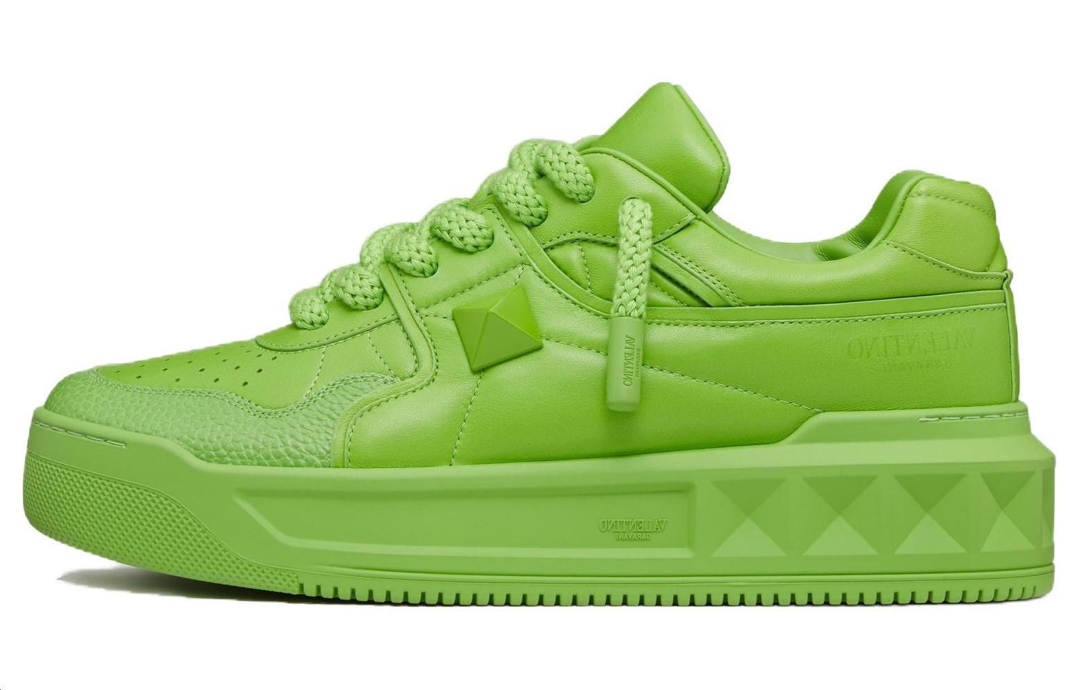Valentino One Stud Low 'Green'