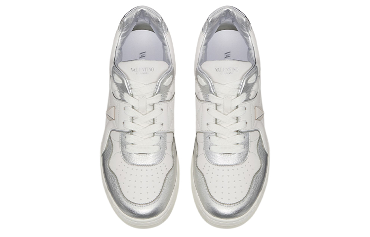 Valentino One Stud Low 'Metallic Silver' 圖 3