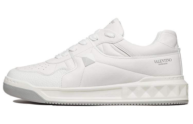 Valentino One Stud Low 'White Grey' WY2S0E71NWN0BO