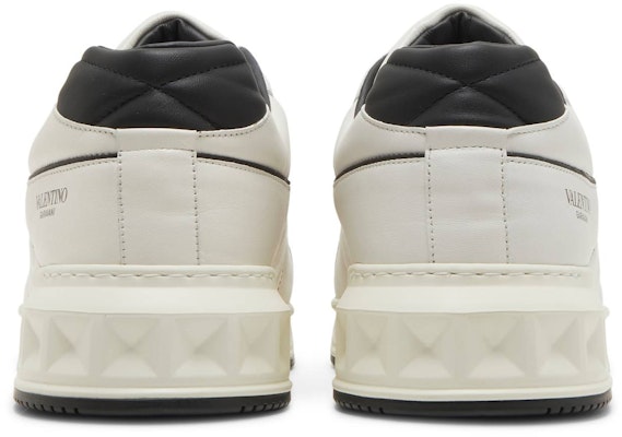 Valentino One Stud Low 'White Black' WY2S0E71-NWN-0N2 Details for Valentino One Stud Low 'White Black' WY2S0E71-NWN-0N2
