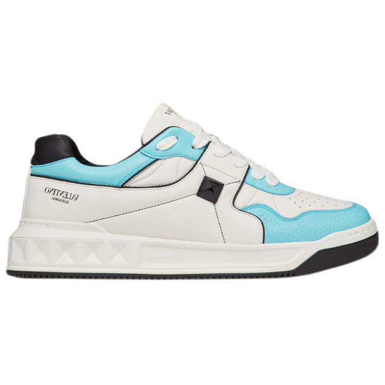 Valentino One Stud Low 'White Blue' 圖 2