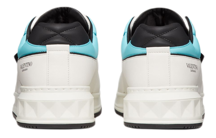 Valentino One Stud Low 'White Blue' 圖 5