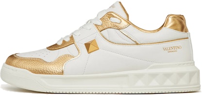 Valentino One Stud Low 'White Brass' WY0S0E71-HYB-V22 Valentino One Stud Low 'White Brass' WY0S0E71-HYB-V22