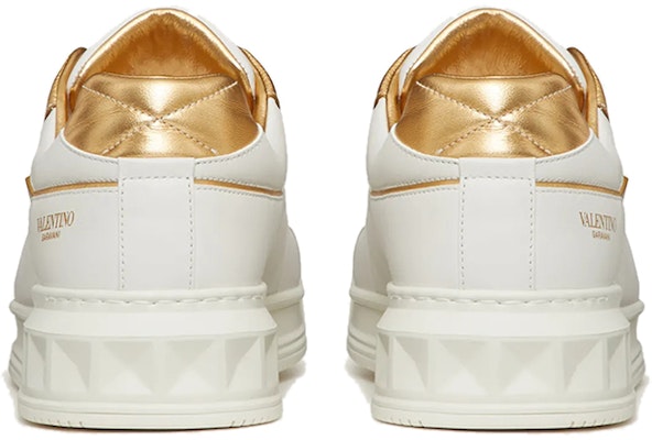 발렌티노 원 스터드 로우 '화이트 브래스' WY0S0E71-HYB-V22 Shop 발렌티노 원 스터드 로우 '화이트 브래스' WY0S0E71-HYB-V22