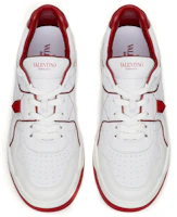 Shop Valentino One Stud Low ''Bianco Rosso'' WY2S0E71-NWN-R81