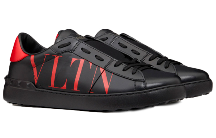 Lookbook ヴァレンティノ オープンVLTNプリント ブラック TY2S0830XZU0SM