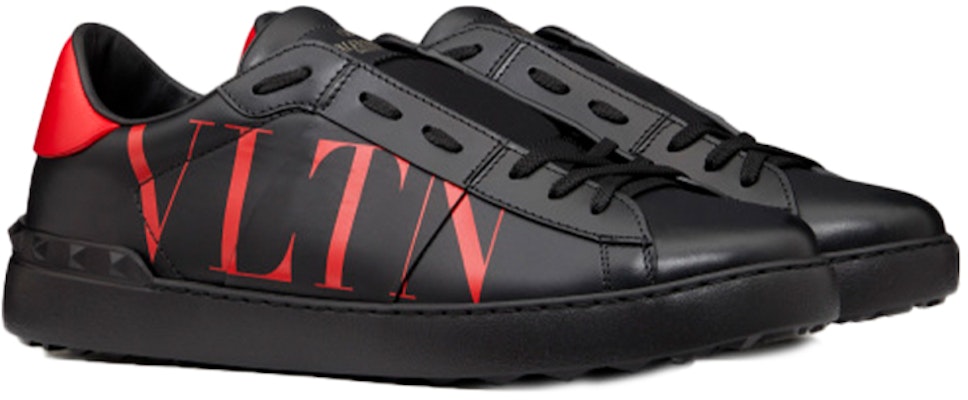 Valentino Open 'VLTN Print Black' TY2S0830XZU0SM Lookbook Valentino Open 'VLTN Print Black' TY2S0830XZU0SM
