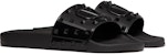 Valentino Open Low-Top Slip-On Slides 'Black Print' XY2S0F38KKC0NO