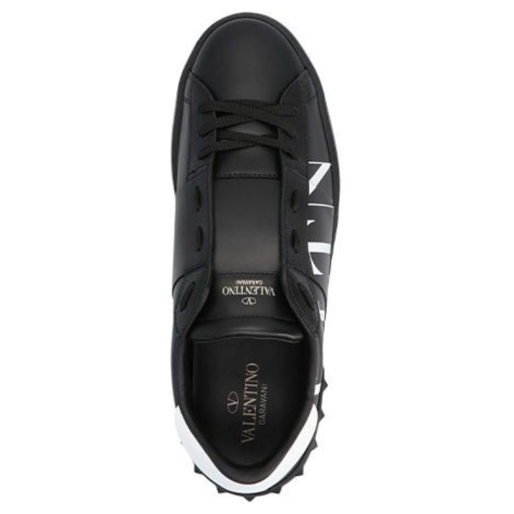 Valentino Open Low 'Black Leather' 圖 5