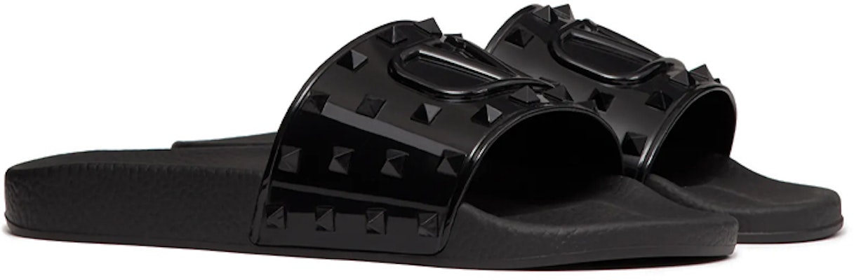 Valentino Open Sepatu Slip-On Low-Top 'Cetakan Hitam' XY2S0F38KKC0NO Order Valentino Open Sepatu Slip-On Low-Top 'Cetakan Hitam' XY2S0F38KKC0NO