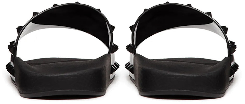 Valentino Open Sepatu Slip-On Low-Top 'Cetakan Hitam' XY2S0F38KKC0NO Shop Valentino Open Sepatu Slip-On Low-Top 'Cetakan Hitam' XY2S0F38KKC0NO