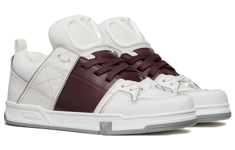 Valentino Open Skate 'White Red' 圖 3