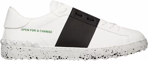 Valentino Open Sneaker 'Open For A Change - White Black' XY2S0830-PUD-A01 Valentino Open Sneaker 'Open For A Change - White Black' XY2S0830-PUD-A01