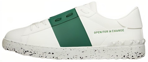 Valentino Open Sneaker 'Open For A Change - White Green' XY2S0830-PUD-M06 Valentino Open Sneaker 'Open For A Change - White Green' XY2S0830-PUD-M06