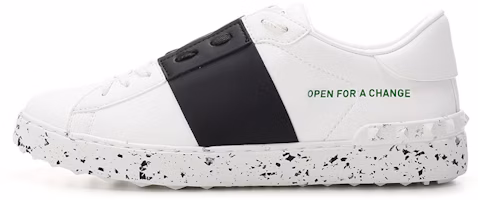 Valentino Open Sneaker 'Open For A Change - White Black' XY2S0830-PUD-A01 Valentino Open Sneaker 'Open For A Change - White Black' XY2S0830-PUD-A01