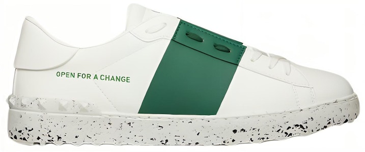 ヴァレンティノ オープン スニーカー 白緑 (Valentino Ōpun Sunīkā Shiro Midori) XY2S0830-PUD-M06 Order ヴァレンティノ オープン スニーカー 白緑 (Valentino Ōpun Sunīkā Shiro Midori) XY2S0830-PUD-M06